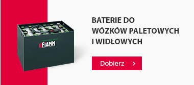 Baterie do wózków paletowych i widłowych